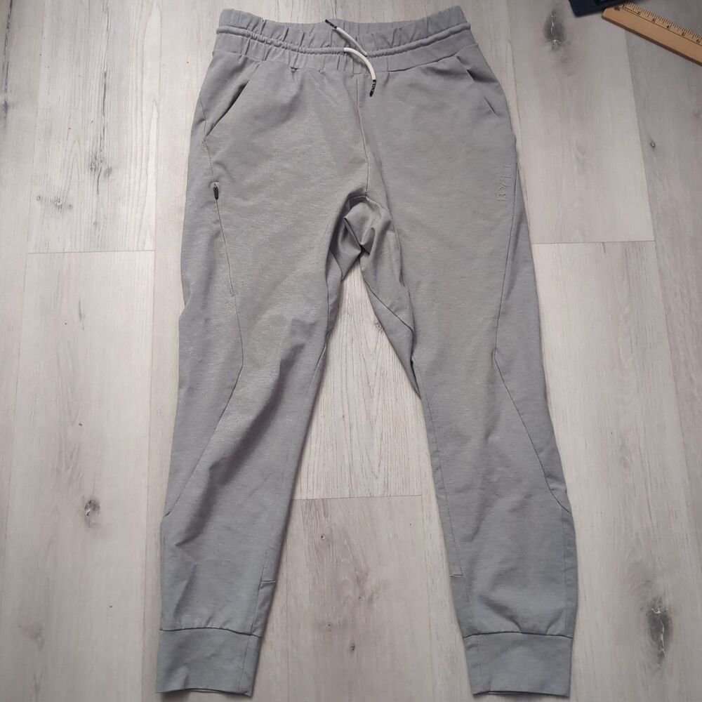 Bylt Active Joggers Mens Medium Gray Stretch Tapered Sweatpants